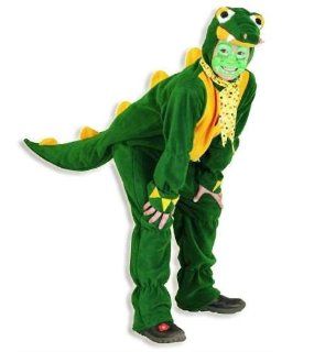 Kostüm Kroki Krokodil für Kinder Tierkostüm Overall Fasching Karneval Party GR 116 Spielzeug