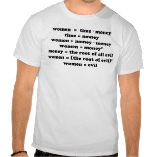 Woman Are Evil T shirt