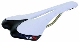 Velo Sattel Velo Pro, white weiss, 275 x 132 mm Sport & Freizeit