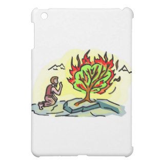 Moses and burning bush Christian artwork iPad Mini Cover