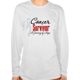Lung Cancer Survivor Awareness Journey Ribbon Shirts