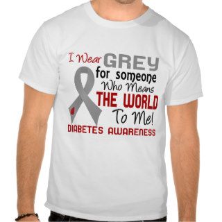 Means The World To Me 2 Diabetes Tee Shirt