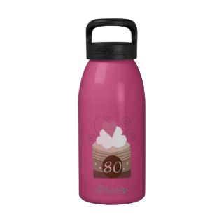 80th Birthday Gift Ideas For Her Reusable Water Bottle