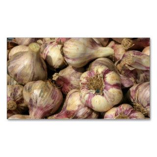 Garlic Business Card Template