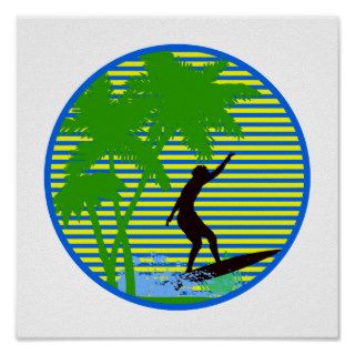 Island Surfer Print
