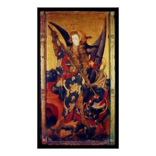 Saint Michael Vanquishing the Devil Print