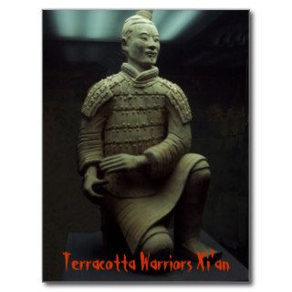POSTCARD   Terracotta Warrior Xián China