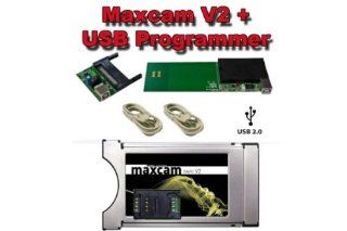 Maxcam Twin V2 CI Modul inkl. USB Programmer Set, auch Computer & Zubehör