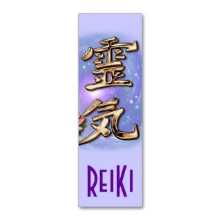 ReiKi Bookmarks Business Card