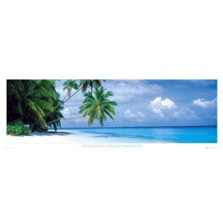 Empire 170033 Beaches   Maldives   Filhalhohi Isla, Türposter/XXL Poster ca. 158 x 53 cm Küche & Haushalt