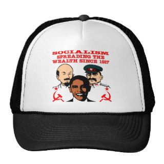 Barack Obama, Lenin, Stalin, Spreading The Wealth Hat