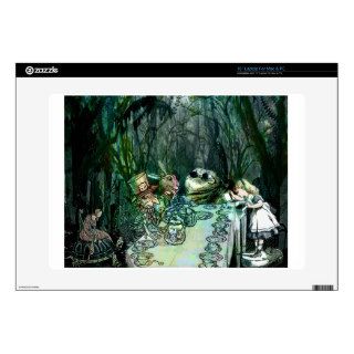 A GATHERING FOR TEA WITH ALICE 15" Laptop Skin