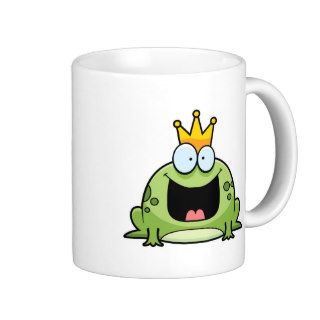 Cartoon Frog Prince Mug