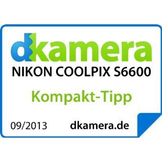 Nikon Coolpix S6600 Digitalkamera 2,7 Zoll schwarz Kamera & Foto