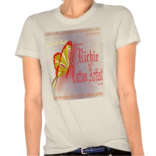 Richie Tattoo Artist girl's t shirt
