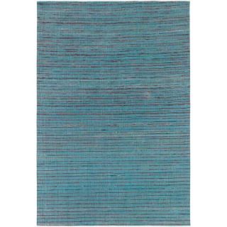 Chandra Shenaz Blue 5 ft. x 7 ft. 6 in. Indoor Area Rug SHE31203 576