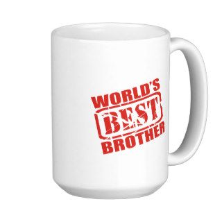 World's Best Brother Mugs