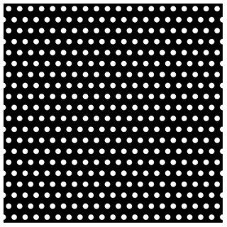 Black and White Polka Dot Pattern. Spotty. Cut Outs