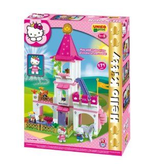 Costruzione Unico 8676 Castello Grande Hello Kitty, 171 pezzi Spielzeug