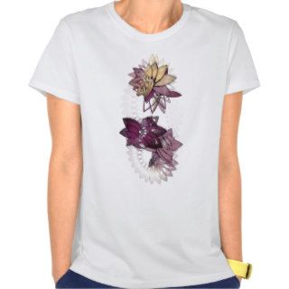 Graphic Design Flower Pattern T shirt