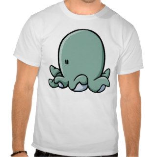 Cartoon Octopus T shirt