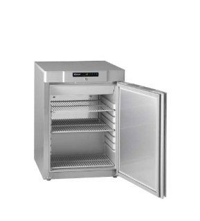 Gram Compact K 210 RG 3N   Umluft Unterbaukühlschrank   182, 5kWh/Jahr   grau Küche & Haushalt