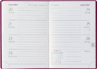 Taschenkalender, Buch, 184 S., PVC rot 2011 Alpha Edition Bücher