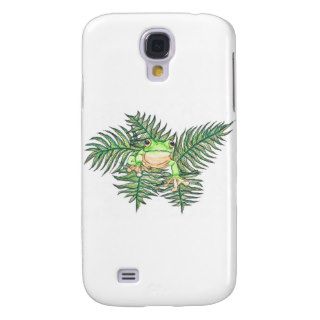 Green Tree Frog Samsung Galaxy S4 Cover