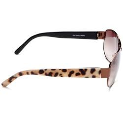 Kate Spade Women's 'Flynn P40' Brown/ Leopard Aviator Sunglasses Kate Spade Fashion Sunglasses