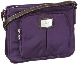 Bogner TAHITI 0493622, Damen Schultertaschen, Violett (purple 191), 25x20x6 cm (B x H x T) Schuhe & Handtaschen