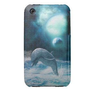 Freedom of dolphins iPhone 3 Case Mate cases