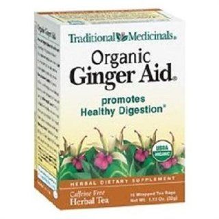 Traditional Medicinal's Ginger Aid Herb Tea ( 6x16 BAG) 