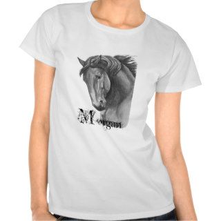Noble Morgan Horse T Shirt