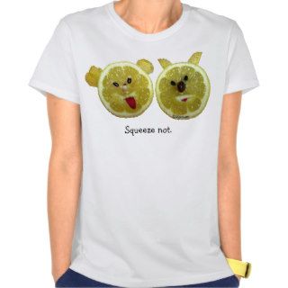 Funny Face Lemon Fruits T Shirt /Apparel