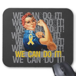 COPD Rosie WE CAN DO IT. Mouse Pad