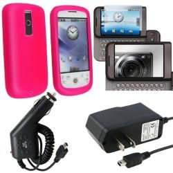 BasAcc 4 piece Combo Kit for HTC Magic/ T Mobile G1 Eforcity Cases & Holders