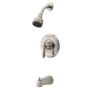 Pfister Portland 1 Handle Tub/Shower Trim in Brushed Nickel (Valve not included) R89 8PK0