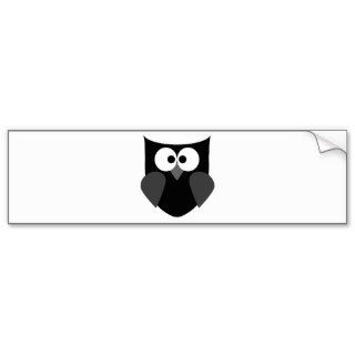 Owl Cool Design Bumper Stickers