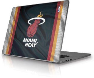 NBA   Miami Heat   Miami Heat Away Jersey   Apple MacBook Pro 15 (2009/2010)   Skinit Skin Computers & Accessories