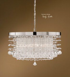 Uttermost 21138 Fascination Crystal Hanging Shade, Chrome Plated Finish # 21138   Chandeliers