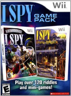 Ultimate I Spy/I Spy Spooky Mansion   Game Pack   Nintendo Wii Video Games