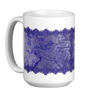 WUTHERING HEIGHTS, GHOSTLY BRANCHES PURE PURPLE MUGS