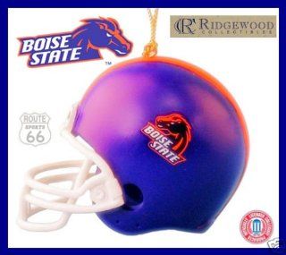 BOISE STATE NCAA FOOTBALL HELMET CHRISTMAS ORNAMENT NEW  Other Products  