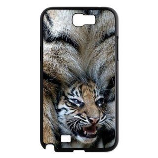 Tiger Roar Cross Hipster Quote Samsung Galaxy Note 2 N7100 Case Cell Phones & Accessories