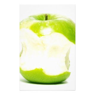 An apple a day keeps the doctor away personalized stationery