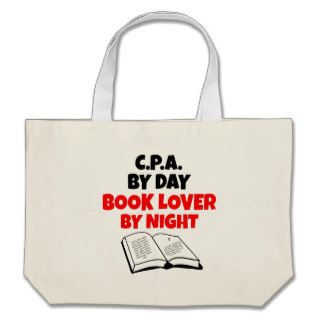 Book Lover Certified Public Accountant CPA Tote Bag