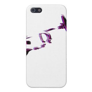 Abstract Jazz Trumpet iphone 4 Case