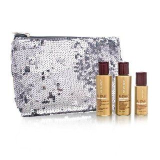 Joico K Pak Color Therapy Winter Therapy Set 4 Piece Set Includes 1.7 oz Shampoo + 1.7 oz Conditioner + 0.7 oz Restorative Styling Oil + Wristlet  Shampoo And Conditioner Sets  Beauty