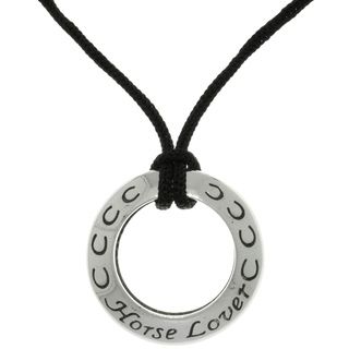 Carolina Glamour Collection Sterling Silver Horse Lover Ring Pendant Necklace Carolina Glamour Collection Sterling Silver Necklaces