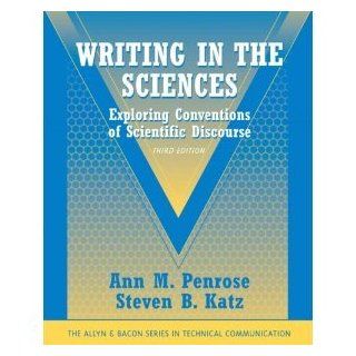 Writing in theSciences 3rd (Third) Edition byKatz Katz Books